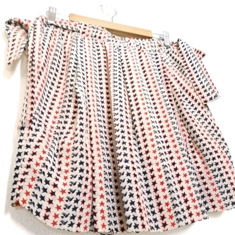 New Isabel Marant Etoile 100% silk Maya starprint skirt - Picture 11 of 15